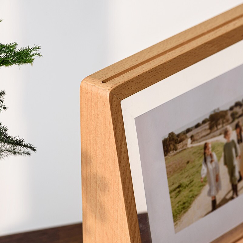 Transparent Wood Photo Frame